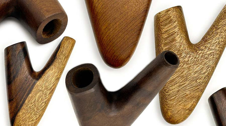 Yawanawa Carved Wooden Kuripe Applicators