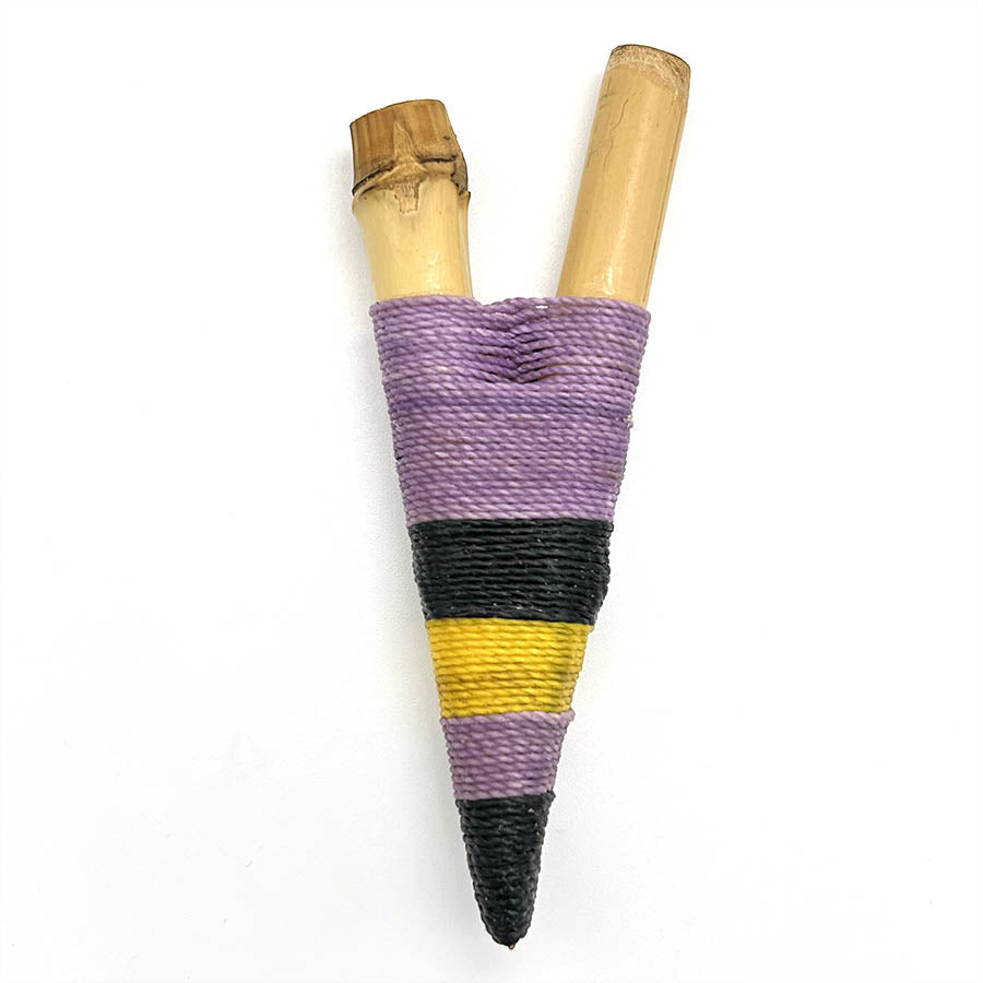 Handmade Yawanawá Bamboo Kuripe 0989