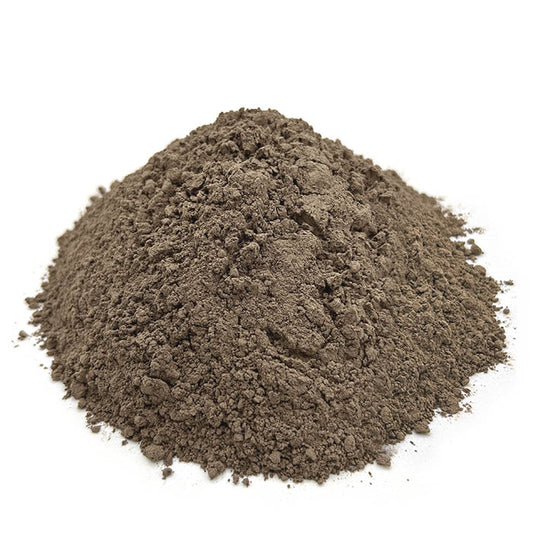 A mound of Tsunu Six Herbs rapé (hapé) snuff powder from the Katukina tribe of Acre, Brazil