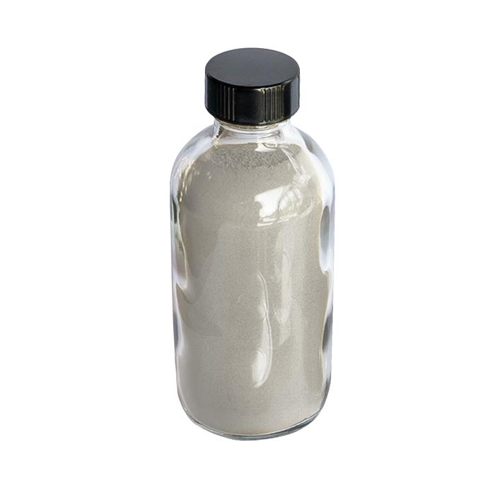 A glass bottle of Tsunu Jaguar rapé (hapé) snuff from the Puyanawa tribe of Acre, Brazil