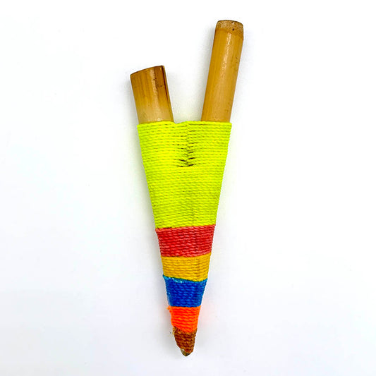 Handmade Yawanawá Bamboo Kuripe 0930