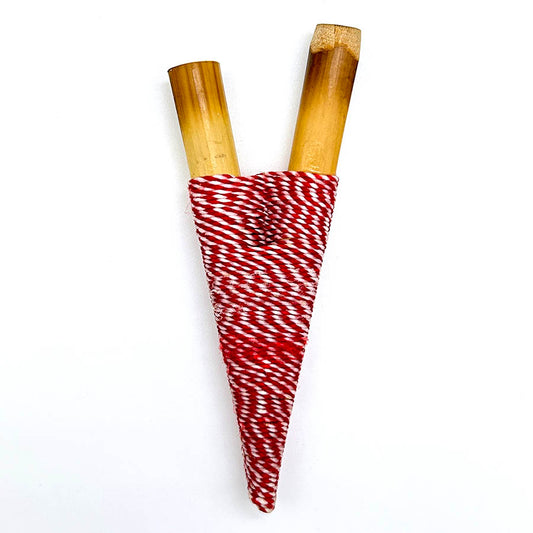 Handmade Yawanawá Bamboo Kuripe 0931