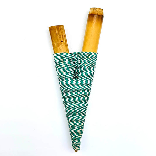 Handmade Yawanawá Bamboo Kuripe 0934