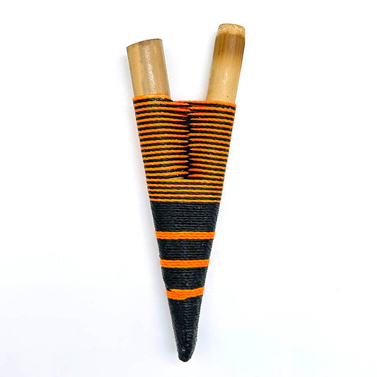 Handmade Yawanawá Bamboo Kuripe 0936