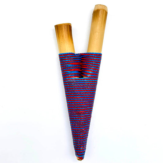 Handmade Yawanawá Bamboo Kuripe 0937