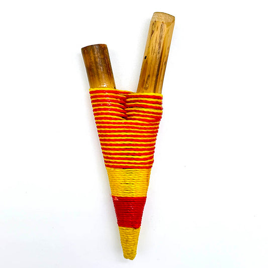Handmade Yawanawá Bamboo Kuripe 0938