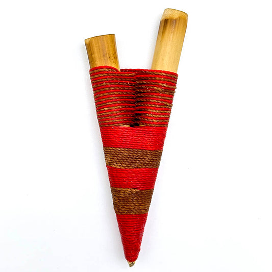 Handmade Yawanawá Bamboo Kuripe 0939