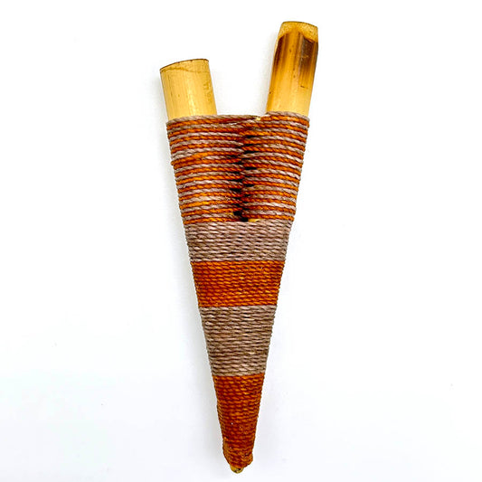Handmade Yawanawá Bamboo Kuripe 0941