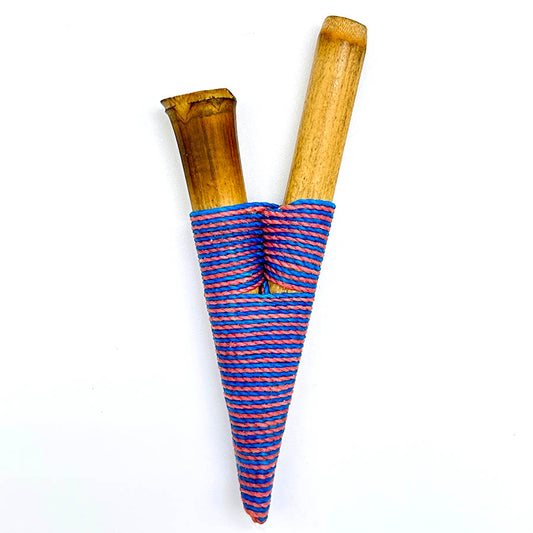 Handmade Yawanawá Bamboo Kuripe 0945