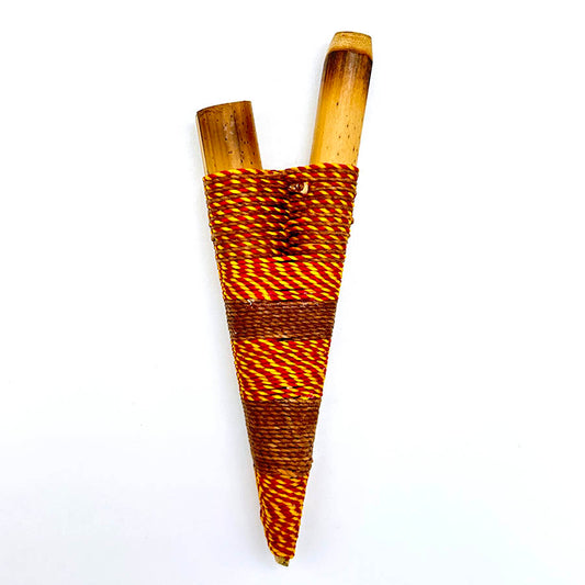 Handmade Yawanawá Bamboo Kuripe 0946