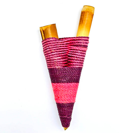 Handmade Yawanawá Bamboo Kuripe 0948