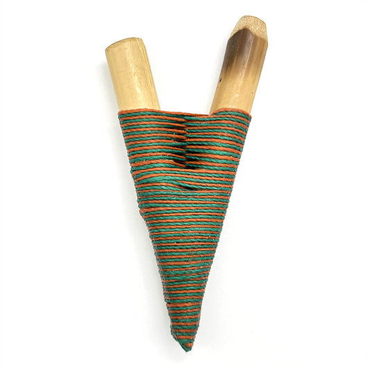 Handmade Yawanawá Bamboo Kuripe 0953
