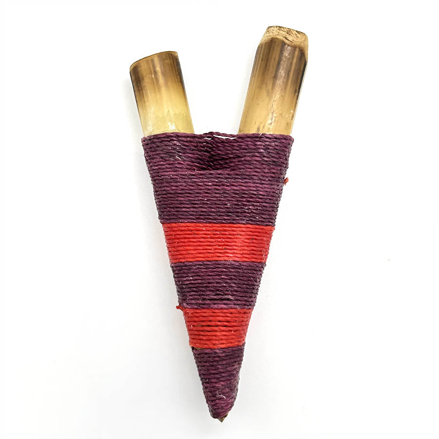 Handmade Yawanawá Bamboo Kuripe 0954