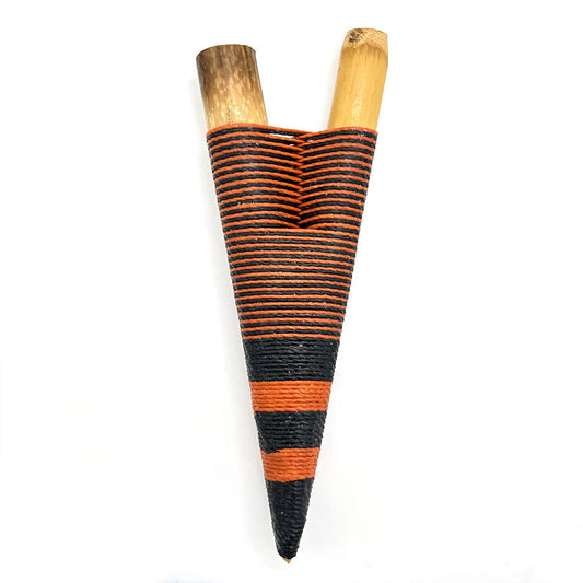 Handmade Yawanawá Bamboo Kuripe 0957