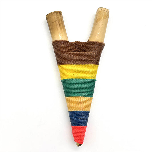 Handmade Yawanawá Bamboo Kuripe 0958
