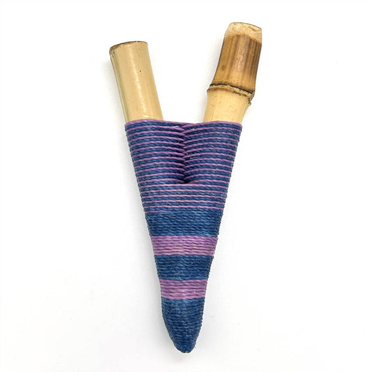 Handmade Yawanawá Bamboo Kuripe 0966