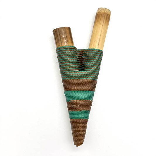 Handmade Yawanawá Bamboo Kuripe 0967