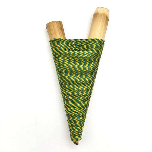 Handmade Yawanawá Bamboo Kuripe 0971