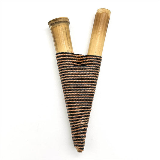 Handmade Yawanawá Bamboo Kuripe 0972