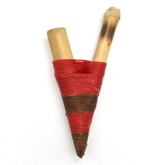 Handmade Yawanawá Bamboo Kuripe 0977