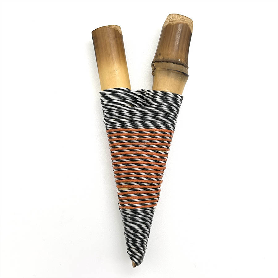 Handmade Yawanawá Bamboo Kuripe 0981