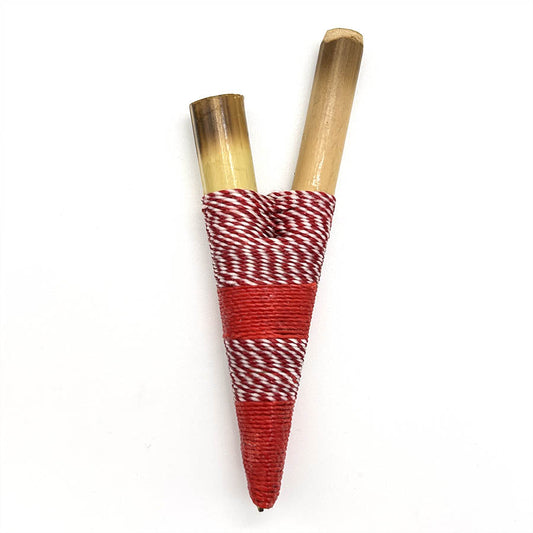 Handmade Yawanawá Bamboo Kuripe 0994