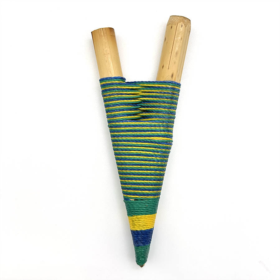 Hecho a mano Yawanawá Bamboo Kuripe 1057