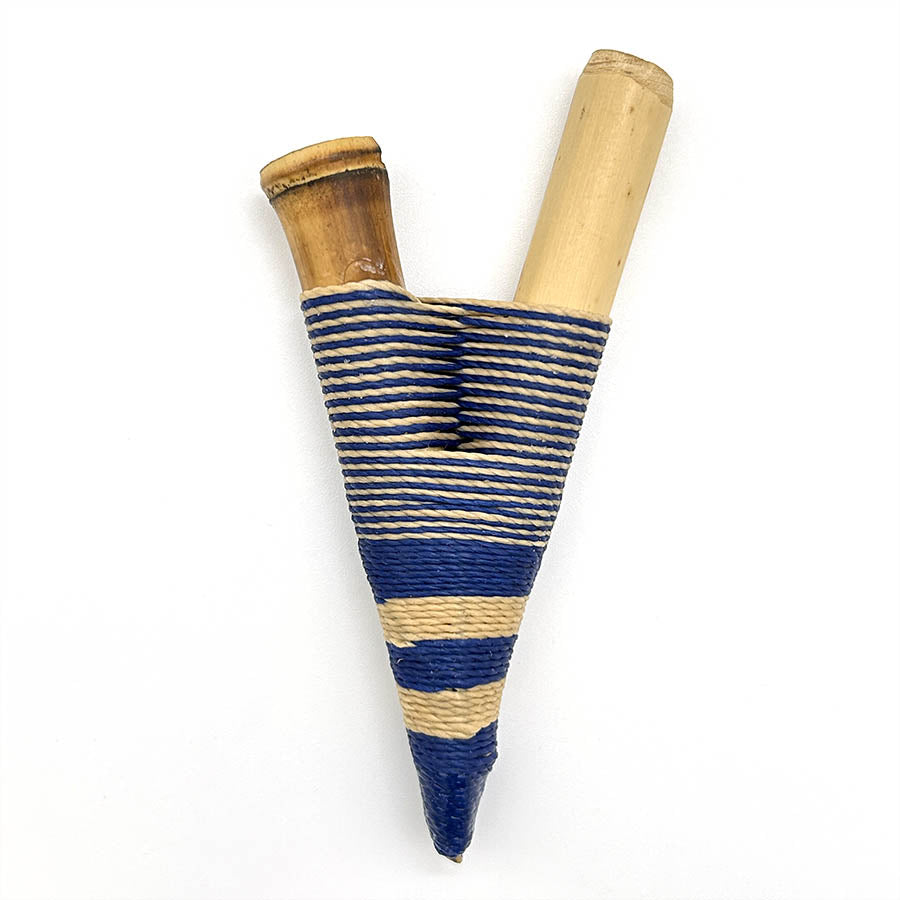 Hecho a mano Yawanawá Bamboo Kuripe 1063