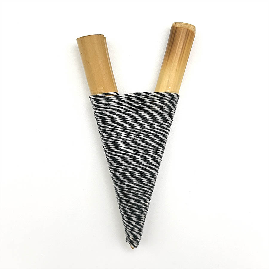 Hecho a mano Yawanawá Bamboo Kuripe 1088