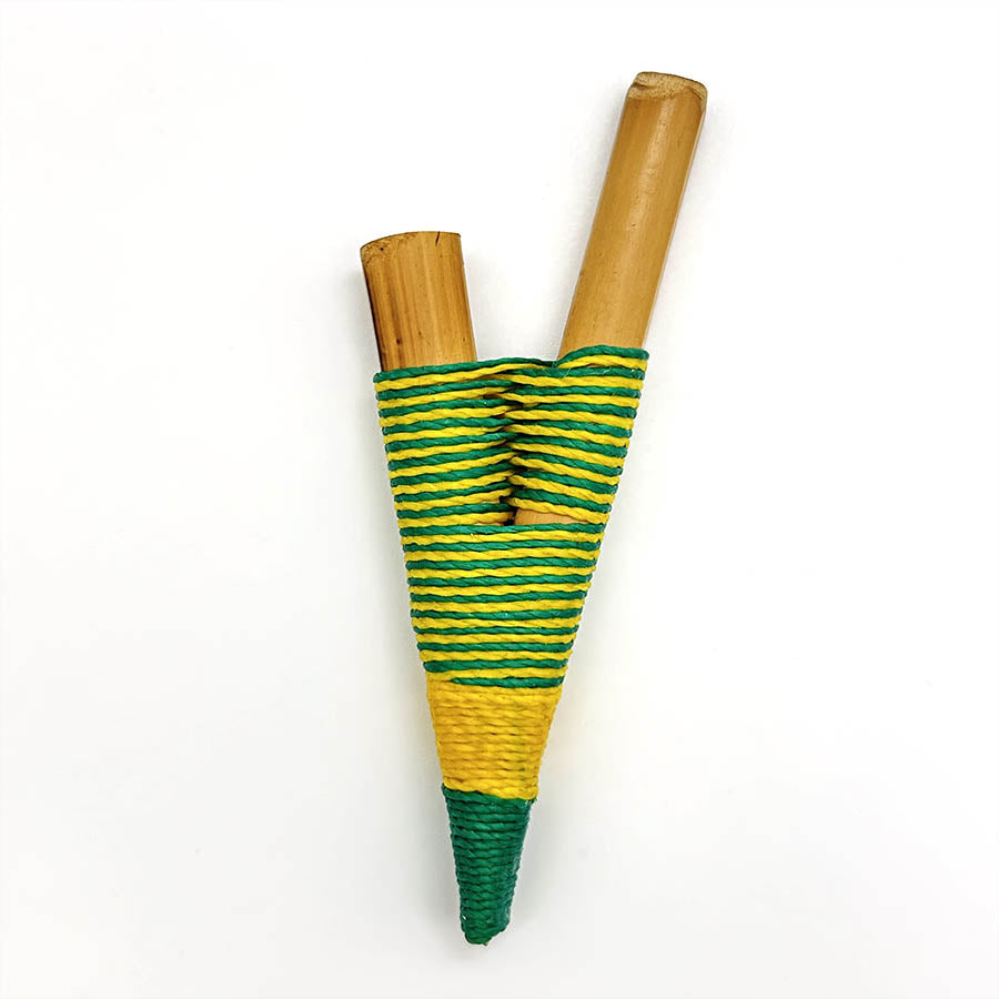 Hecho a mano Yawanawá Bamboo Kuripe 1150