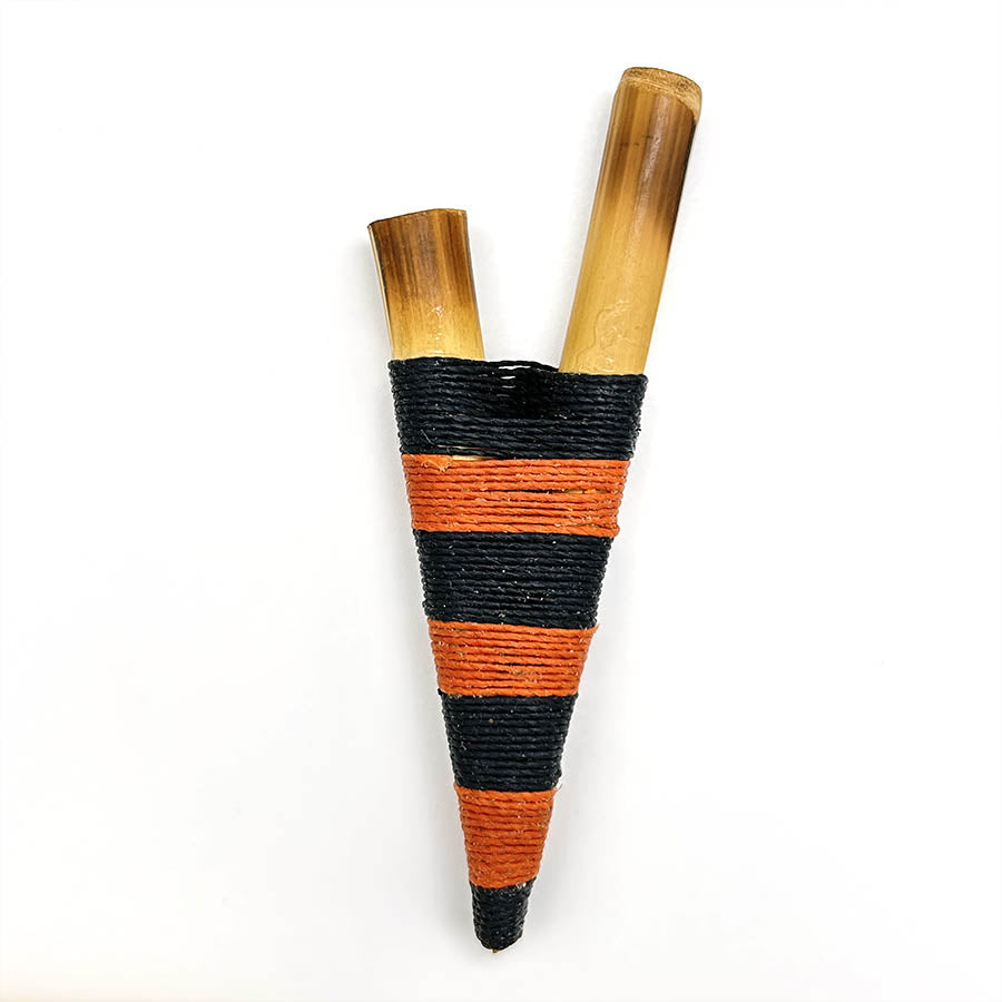 Hecho a mano Yawanawá Bamboo Kuripe 1151