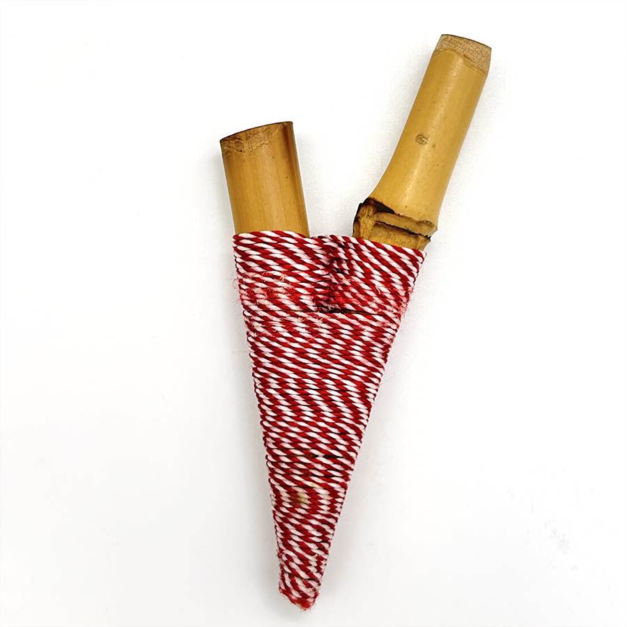 Hecho a mano Yawanawá Bamboo Kuripe 1152