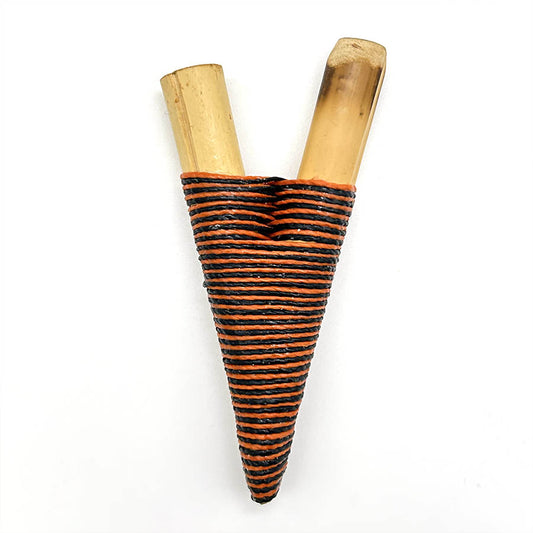 Handmade Yawanawá Bamboo Kuripe 1167