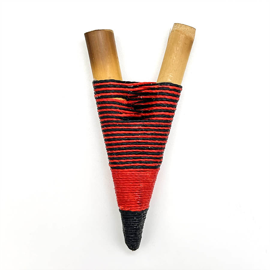 Hecho a mano Yawanawá Bamboo Kuripe 1170