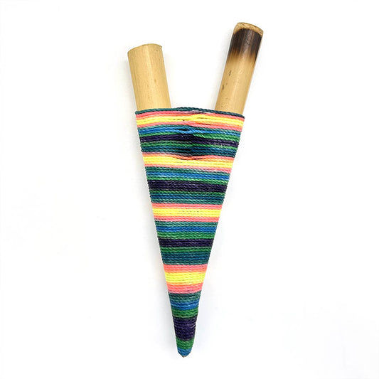 Handmade Yawanawá Bamboo Kuripe 1222