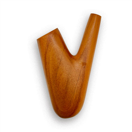 Wykonany ręcznie Yawanawá Rzeźbione Kuripe 0302