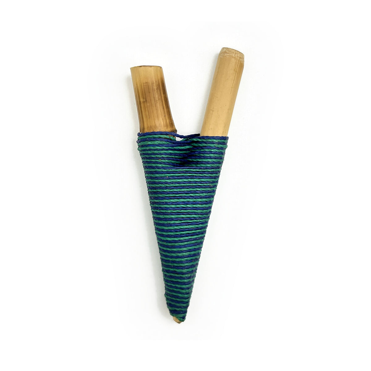 Bamboo Kuripe No. 1295 – handmade Yawanawá rapé self-applicator