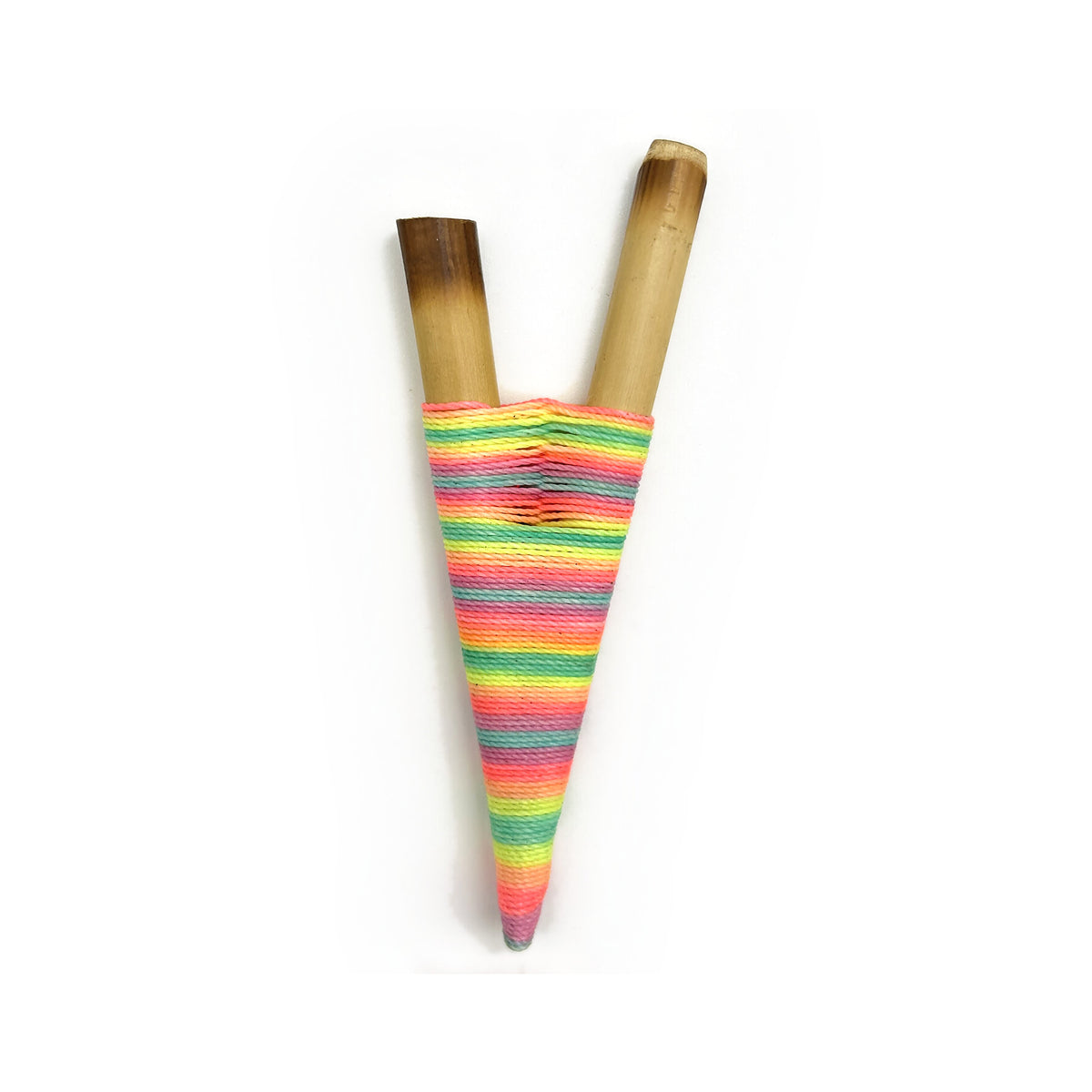 Bamboo Kuripe No. 1306 – handmade Yawanawá rapé self-applicator