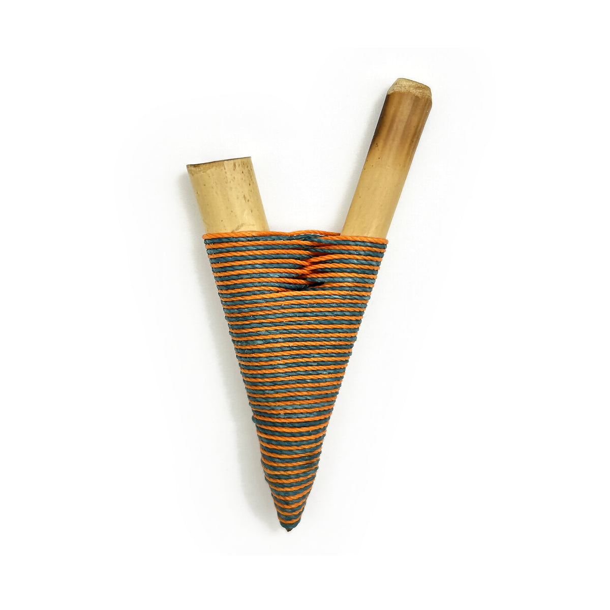 Bamboo Kuripe No. 1310 – handmade Yawanawá rapé self-applicator