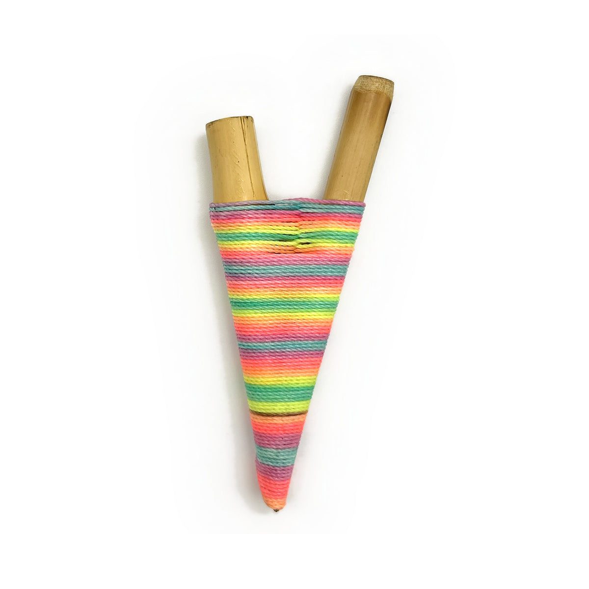 Bamboo Kuripe No. 1316 – handmade Yawanawá rapé self-applicator