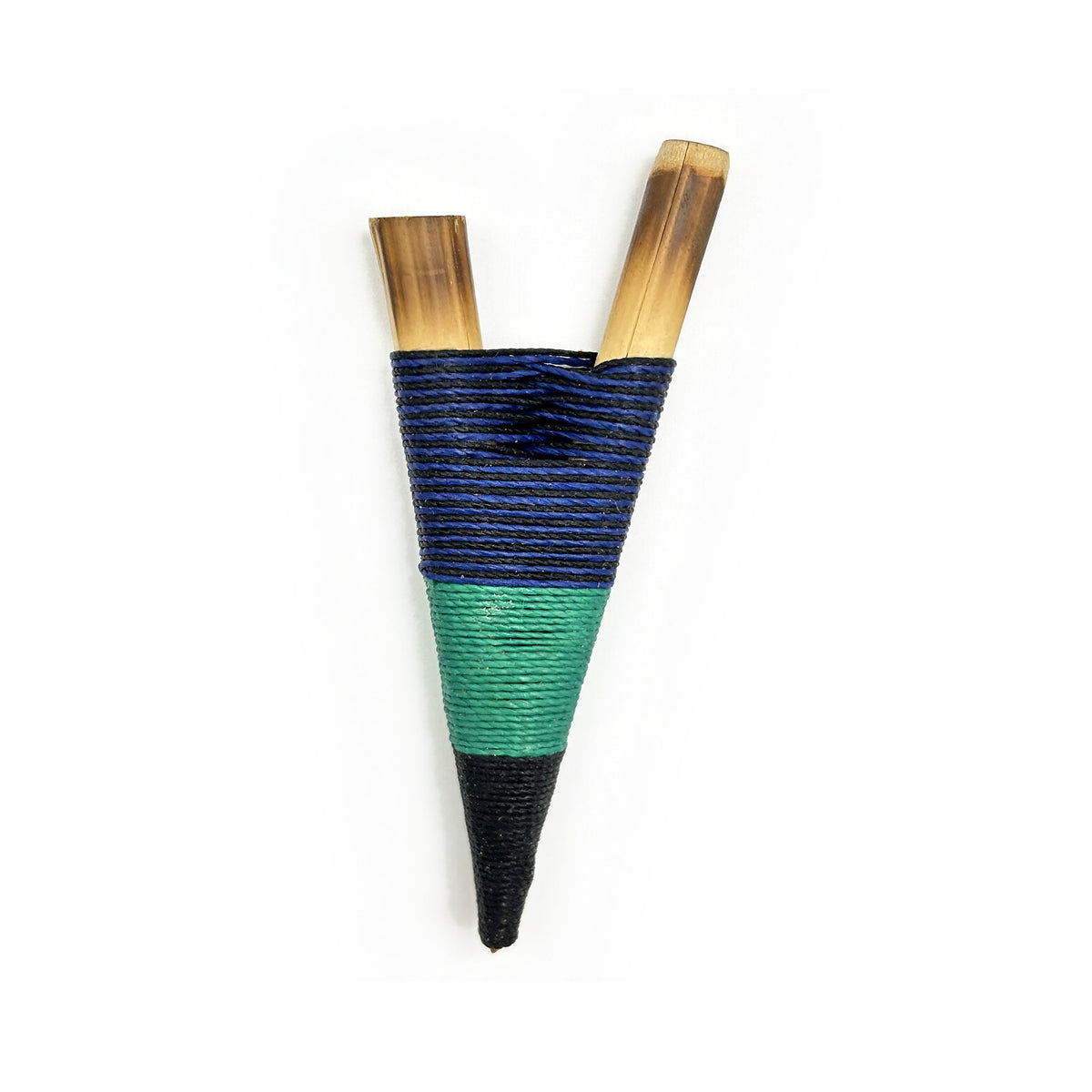 Bamboo Kuripe No. 1320 – handmade Yawanawá rapé self-applicator