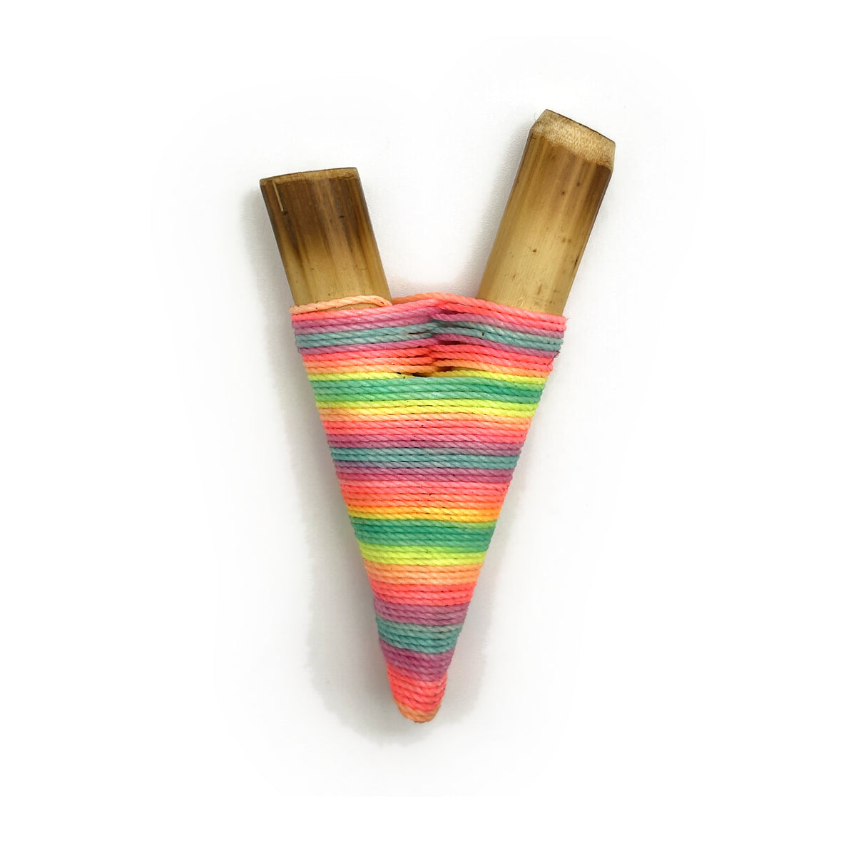 Bamboo Kuripe No. 1331 – handmade Yawanawá rapé self-applicator