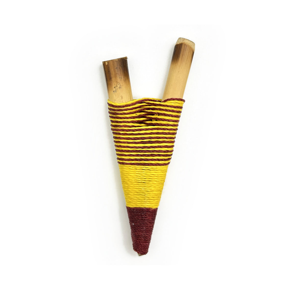 Bamboo Kuripe No. 1341 – handmade Yawanawá rapé self-applicator