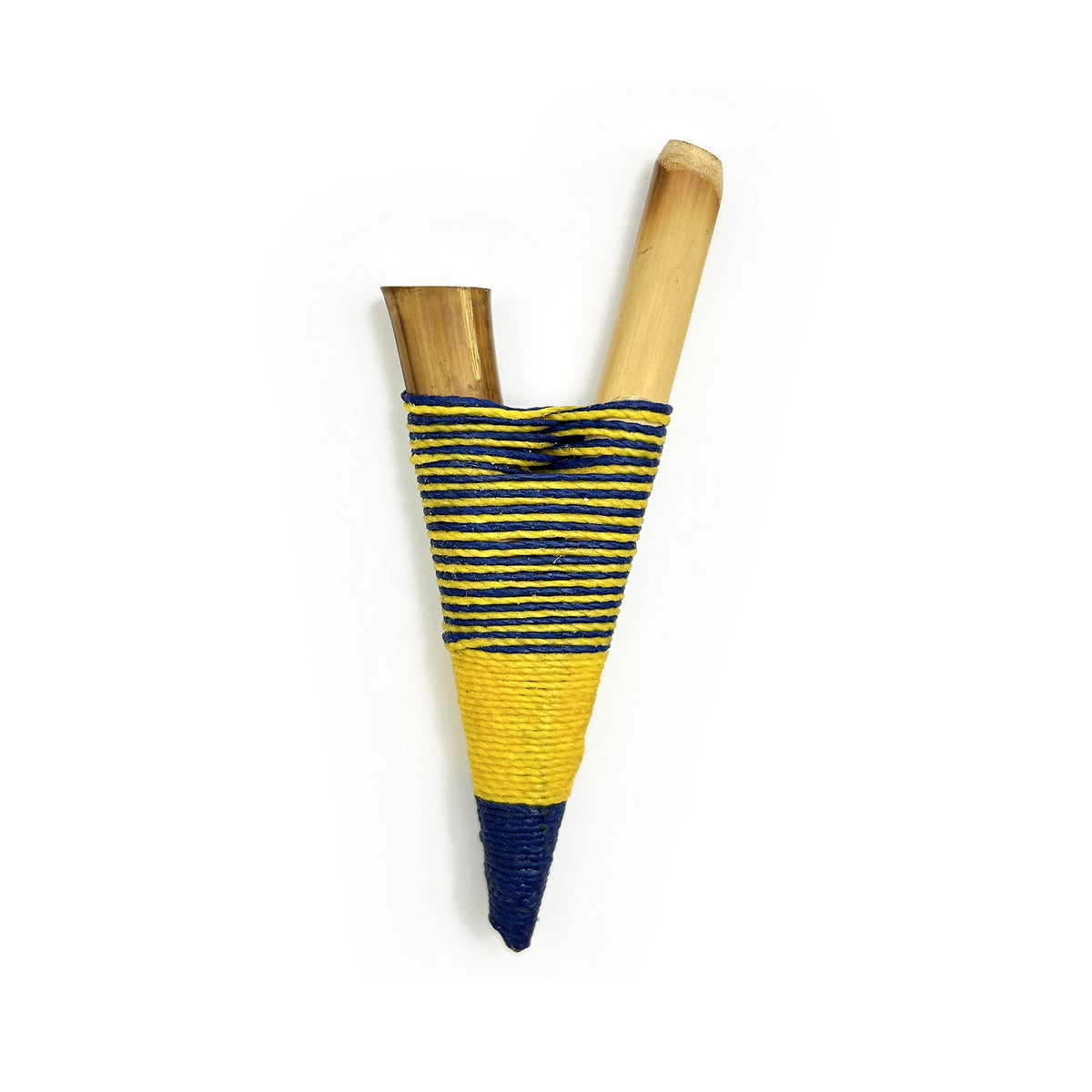 Bamboo Kuripe No. 1347 – handmade Yawanawá rapé self-applicator
