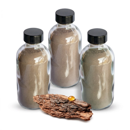 Extra Strong Collection hapé bundle — Tsunu Extra Strong, Tsunu Forte and Tsunu Six Herbs rapé bottles with Amazonian bark
