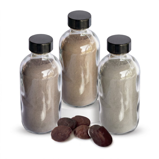Spiritual Awakening hapé bundle — Jibóia Vine, Veia de Pajé and Yopo rapé bottles with yopo seeds