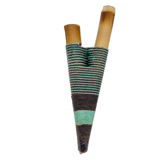 Yawanawá • Bamboo Kuripe 486 handmade kuripe pipe yawanawá tribe perfectly designed