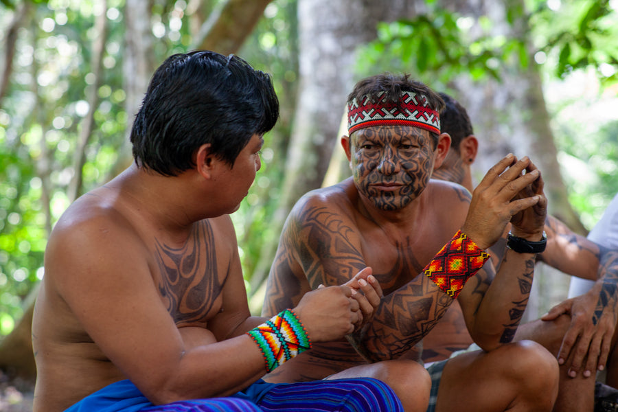 Biraci, a Yawanawá tribal leader